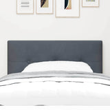 Headboard with Headboard Dark Grey 100 cm Faux Leather 42007145