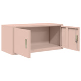 Storage Cabinet Pink 90 x 40 x 40 cm Steel 891629