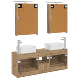 Bathroom Furniture Set 5 pcs Artisan Oak 3406838