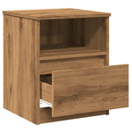 ZNTS Bedside Cabinets 2 pcs Artisan Oak 40x40x50 cm Engineered Wood 856501