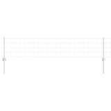 Welded Wire Fence 50 x 0.4 m Hot-Dip Galvanised Steel 3336212