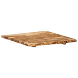 Table Top Natural Acacia Solid Acacia wood 58x Durable 286327
