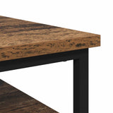 Bedside Cabinet 2 pcs Old Wood 40 x 42 x 60cm Engineered Wood 881807