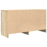 TV Cabinet Sonoma Oak 100x35x54 cm Engineered Wood 861798