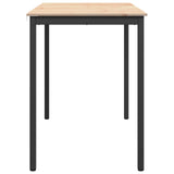 Bar Table Natural 140 x 80 x 105 cm Solid Pine Wood 892807