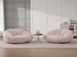 GOMYWAY Bean Bag Chair, Shell-Shaped Bean Bag Couch for Adults, Giant Bean Sofa with High-Rebound W2678P385466
