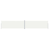Retractable Side Awning Cream 220x1200 cm 318085