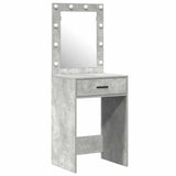 Dressing Table with Door Grey 50 x 41 x 135 cm Engineered Wood 3334257