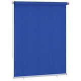 ZNTS Outdoor Roller Blind 180x230 cm Blue HDPE 312854