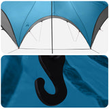 Party Tent Blue 600 x 600 x 400 cm Polyester and Steel 42028612