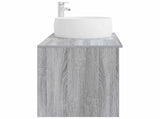 Bathroom Furniture Set 2 pcs Grey Sonoma Engineered Wood 3403925
