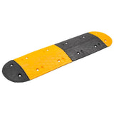 Speed Hump Yellow&Black 129x32.5x4 cm Rubber 153105