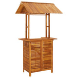 Garden Bar Set Natural wood Solid acacia wood Medium Footrest 3116004