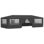 Professional Party Tent with Side Walls 4x9 m Anthracite 90 g/m 48539