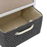 Storage Cabinet 4 Drawers Wood 242890
