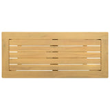 Garden Console Table with Storage Light Acacia 80 x 35 x 75 cm 42026789