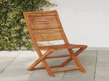 Folding Garden Chairs 2 pcs Solid Wood Acacia 367696