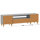 LED TV Cabinet Grey Sonoma Engineered Wood 896251