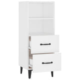 Sideboard White 34.5x34x90 cm Engineered Wood 812366