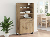 Highboard 2 pcs Artisan Oak 69.5 x 34 x 180 cm 3415857