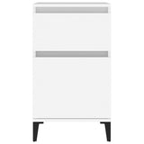 Bedside Cabinets 2 pcs White 40x35x70 cm 819709