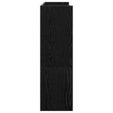 Shoe Rack Black 80x25x81 cm Engineered Wood 859906