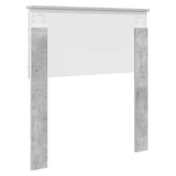 Headboard Concrete Grey Engineered wood 888477