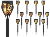 Outdoor Solar Lights with Ground Spike 12 pcs Warm White ABS 42042722