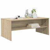 Coffee Table Sonoma Oak 100 x 50 x 40 cm Engineered Wood 8000286