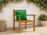 4-Piece Back Cushions PUTTEN 4 pcs 100% Polyester Green 945148