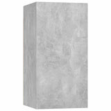 7 Piece TV Cabinet Set Concrete Grey Engineered Wood 3079091
