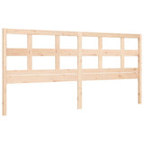 Bed Frame without Mattress 200x200 cm Solid Wood Pine 3193031