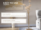 Crystal Floor Lamps for Living Room Bedroom with 5 Light, Modern Upright Standing Lamp, 34x25x156cm, T3398P343149