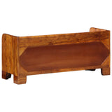 Shoe Cabinet Multicolour 90 x 35 x 40 cm Solid Acacia Wood 4016514