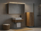 Bathroom Cabinet Set 4 pcs Artisan Oak Engineered Wood 3407390