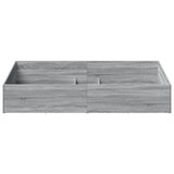 Bed Surround for Adjustable Bed Base Grey Sonoma 90 x 200 cm 8021828