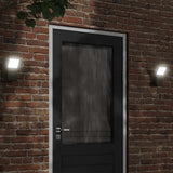 Outdoor LED Wall Lights 2pcs Black Die-cast Aluminium 4006269