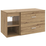 Bathroom Furniture Set 2 pcs Artisan Oak Engineered Wood 3403943