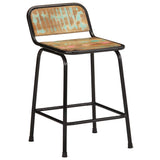 Bar Stools 4 pcs 46x35.5x70 cm Solid Wood Reclaimed 4013537