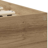 Bed Frame Artisan Oak 90 x 190 cm Engineered Wood 871658