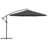 Cantilever Garden Parasol with Aluminium Pole 350 cm Anthracite 44505