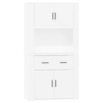 Highboard White Engineered Wood 3185367
