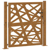 Garden Gate 100x100 cm Weathering Steel Light Design 4100954