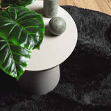Shaggy Rug High Pile NAVARRA Black 300x200 cm Polyester 4102934