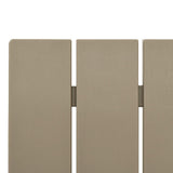 Garden Adirondack Chair Light brown Polypropylene Medium 364175