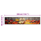 Kitchen Rug Washable Autumn 60x300 cm Velvet 4005628