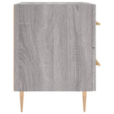 Bedside Cabinet Grey Sonoma 40x35x47.5 cm Engineered Wood 827288