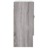 Wall Cabinet Grey Sonoma 60x31x70 cm Engineered Wood 829906