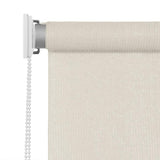 Outdoor Roller Blind 125 cm Cream 43450