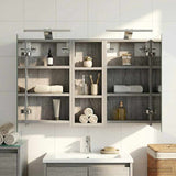 Bathroom Cabinet Set 3 pcs 80 x 10.5 x 50 cm Engineered wood 3403661